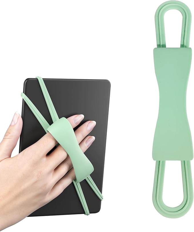 AABDTYYD WDQ-013 Handschlaufenhalter für Kindle & Tablets 4.7-8 Zoll - Leichter Leseständer für Paperwhite/Oasis/Kobo