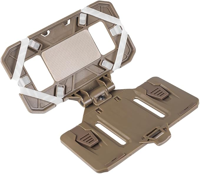 MiOYOOW Taktischer Molle Telefonhalter faltbar 0-120° für 4,7-6,7 Zoll Smartphones 2024