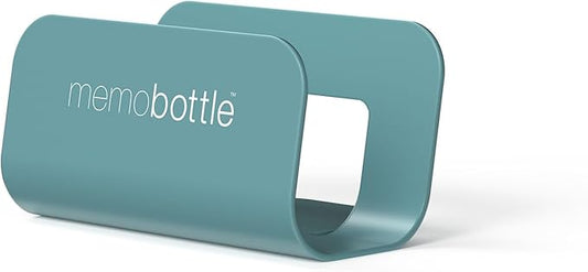 memobottle M505 Schreibtischständer für alle Original-Wasserflaschen - See-Nebel
