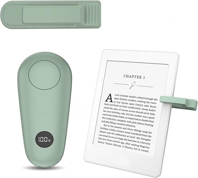 Shenzhen Huazhichuangxing Technology Co., LTD Shenzhen Huazhichuchuangxing RCPT06 RF Fernbedienung Page Turner für Kindle Paperwhite Oasis Scribe, iPad, iPhone, Android Tablets, Kamera V