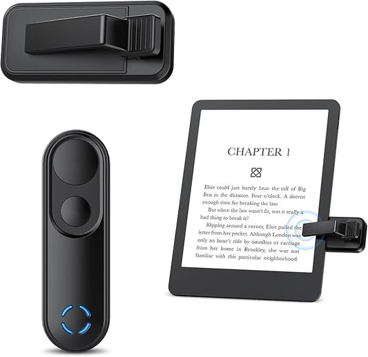 Bakeey SPT-1 RF Fernbedienung Seitenwender für Kindle, Paperwhite, iPad & Android Tablets, Schwarz