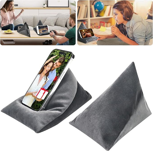 Lanfly Sitzsack Handy-Ständer Kissen 21x16 cm für Smartphone & E-Book Reader 2020